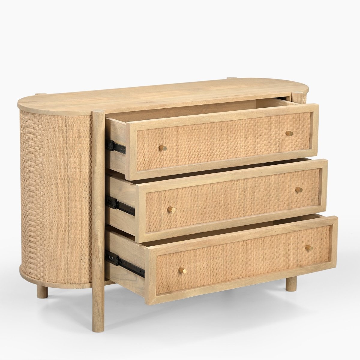 Dylan Three Chest Of Drawers - OPULENT Co