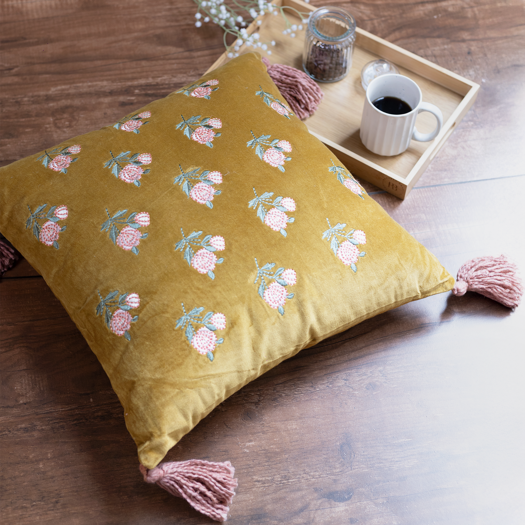 Luna Velvet Cushion