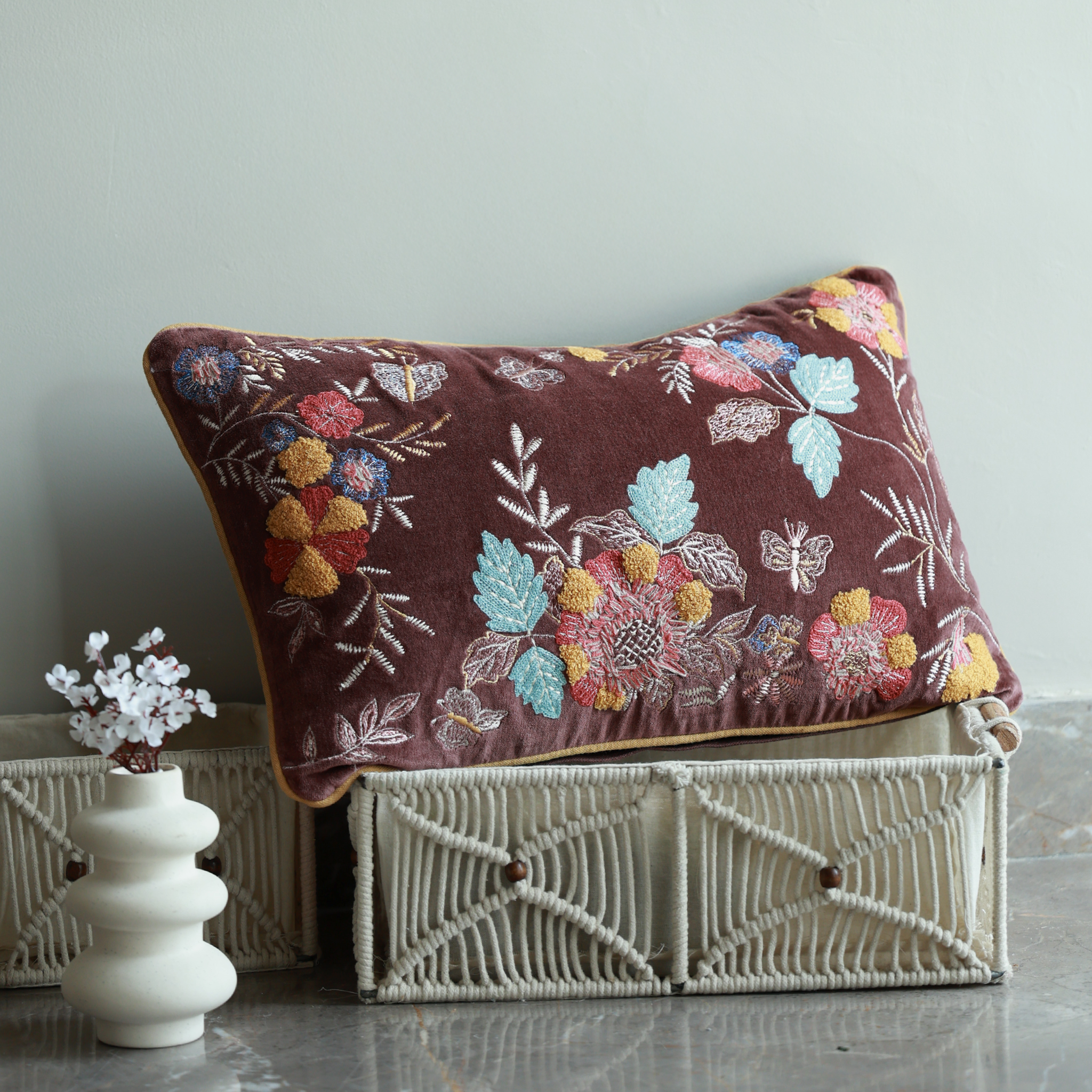 Nora Velvet Cushion