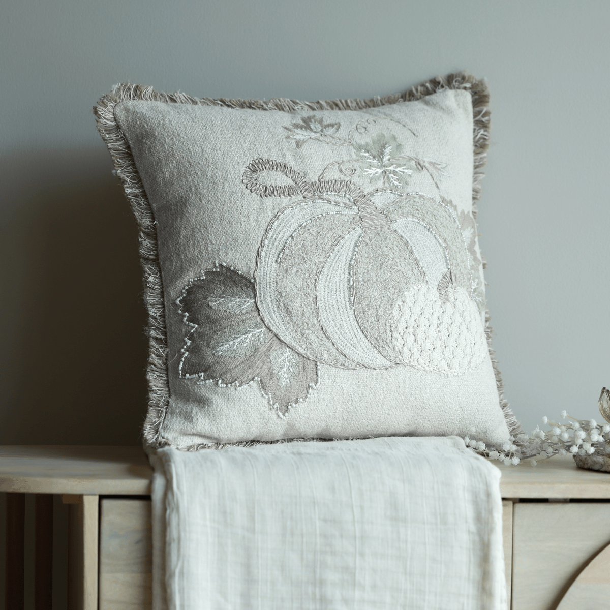 Mira Cotton Blend Cushion - OPULENT Co