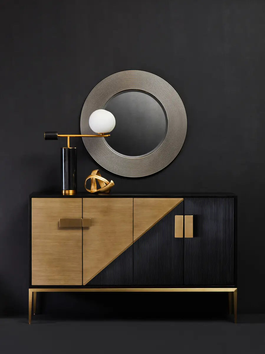 Tavoli Black And Grey Sideboard