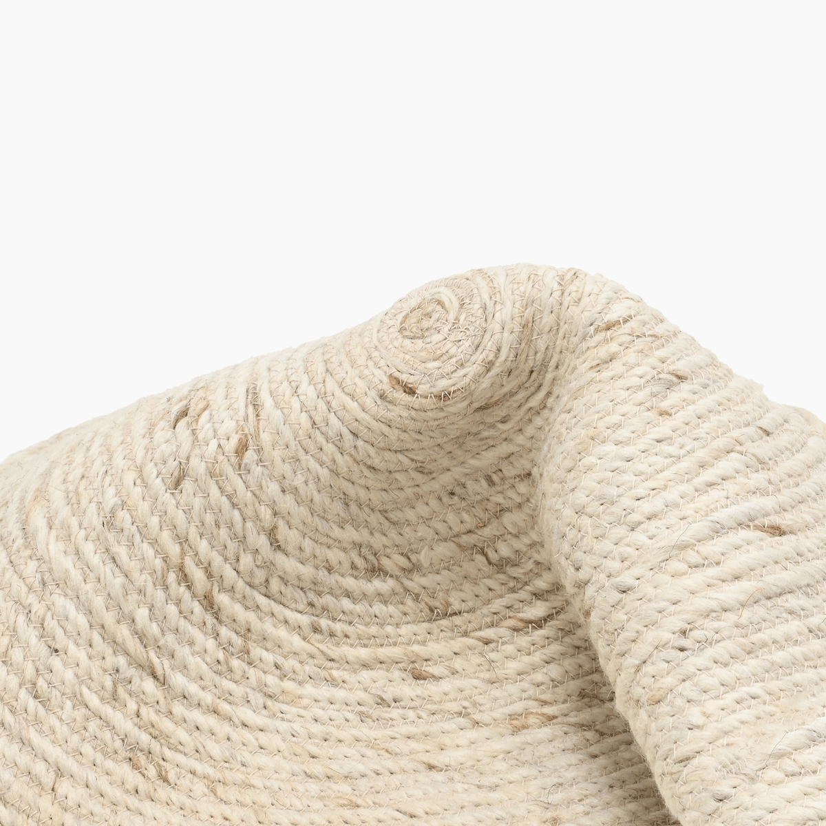 Heta Hand Woven Woollen Dhurrie - OPULENT Co