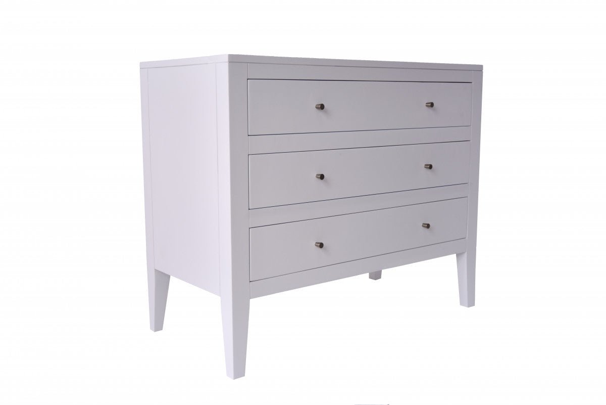 Alton Chest of Drawers | White - OPULENT co