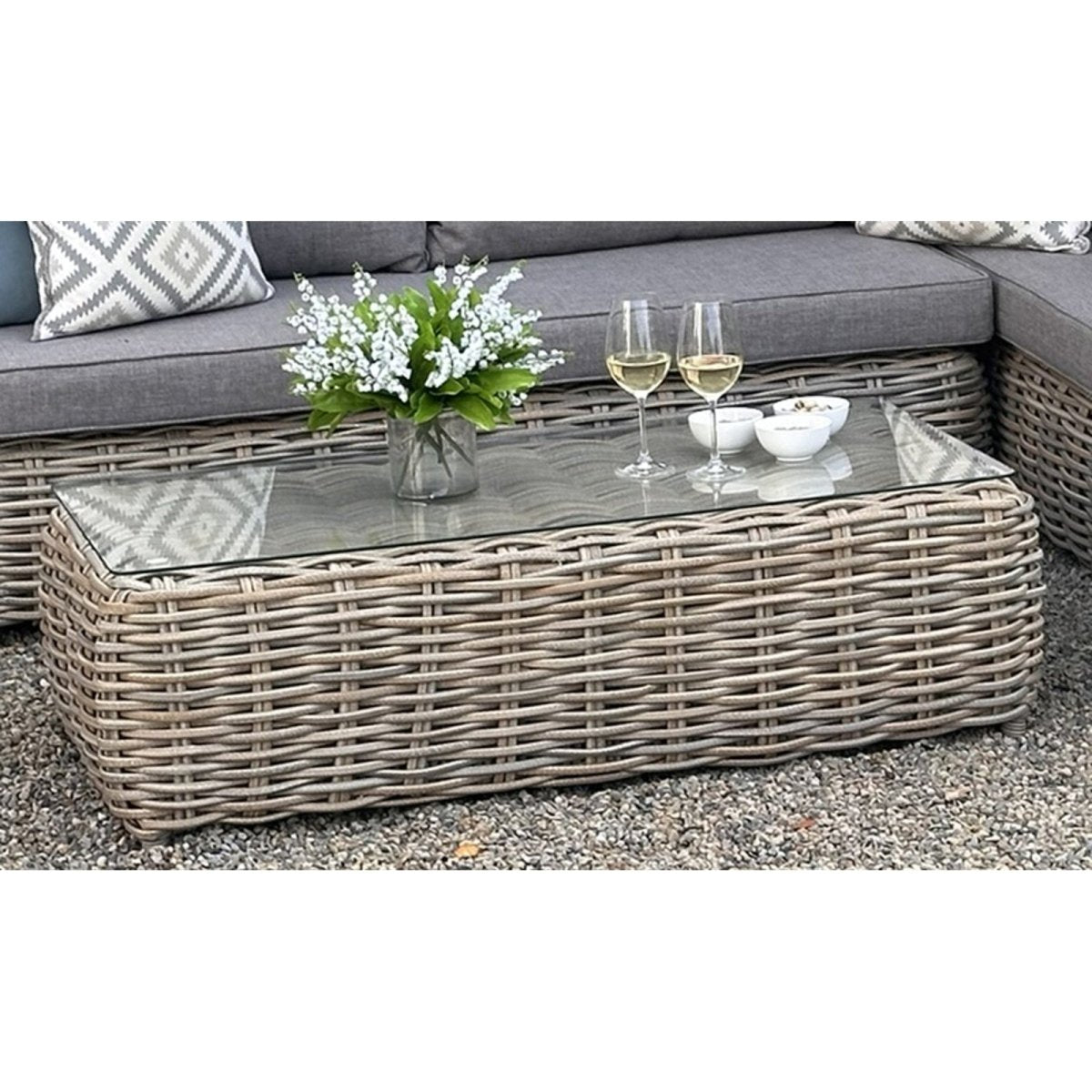 Amalfi Collection Outdoor Large Corner Set - OPULENT co