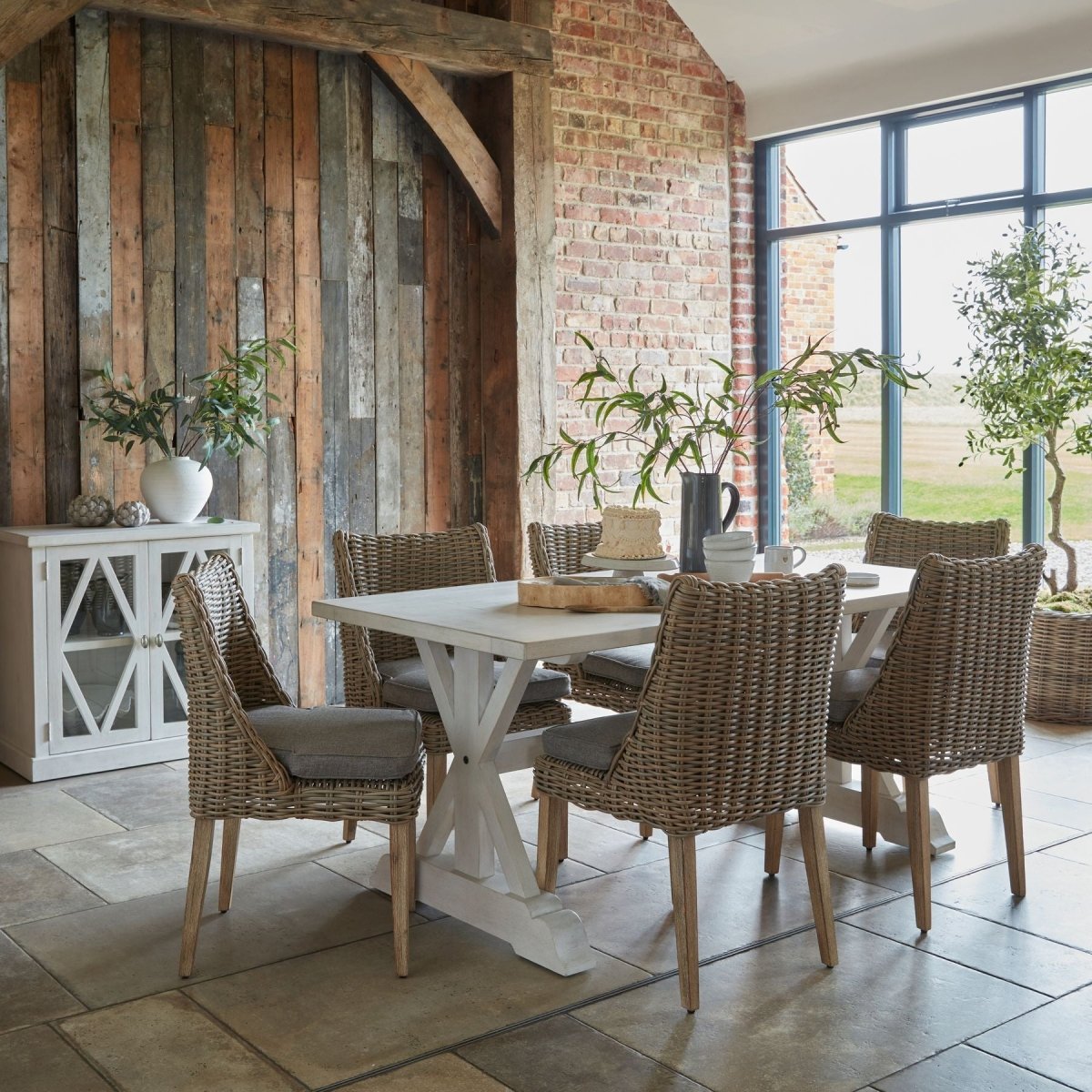 Amalfi Collection Outdoor Round Dining Chair - OPULENT co