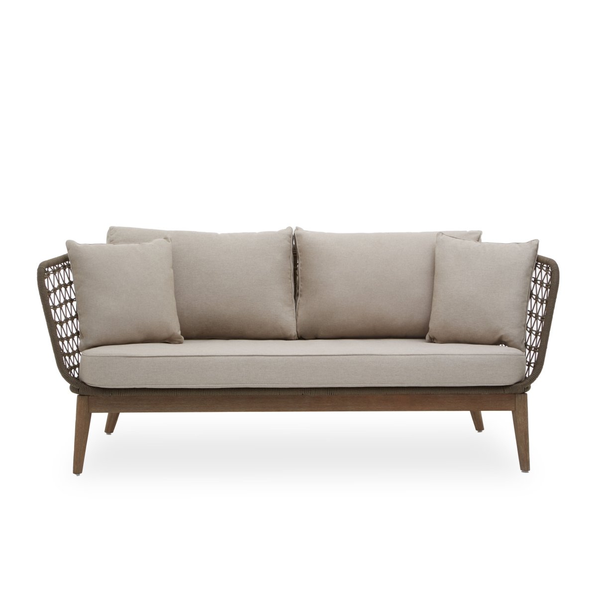 Aurora 3 Seater Grey Sofa - OPULENT co