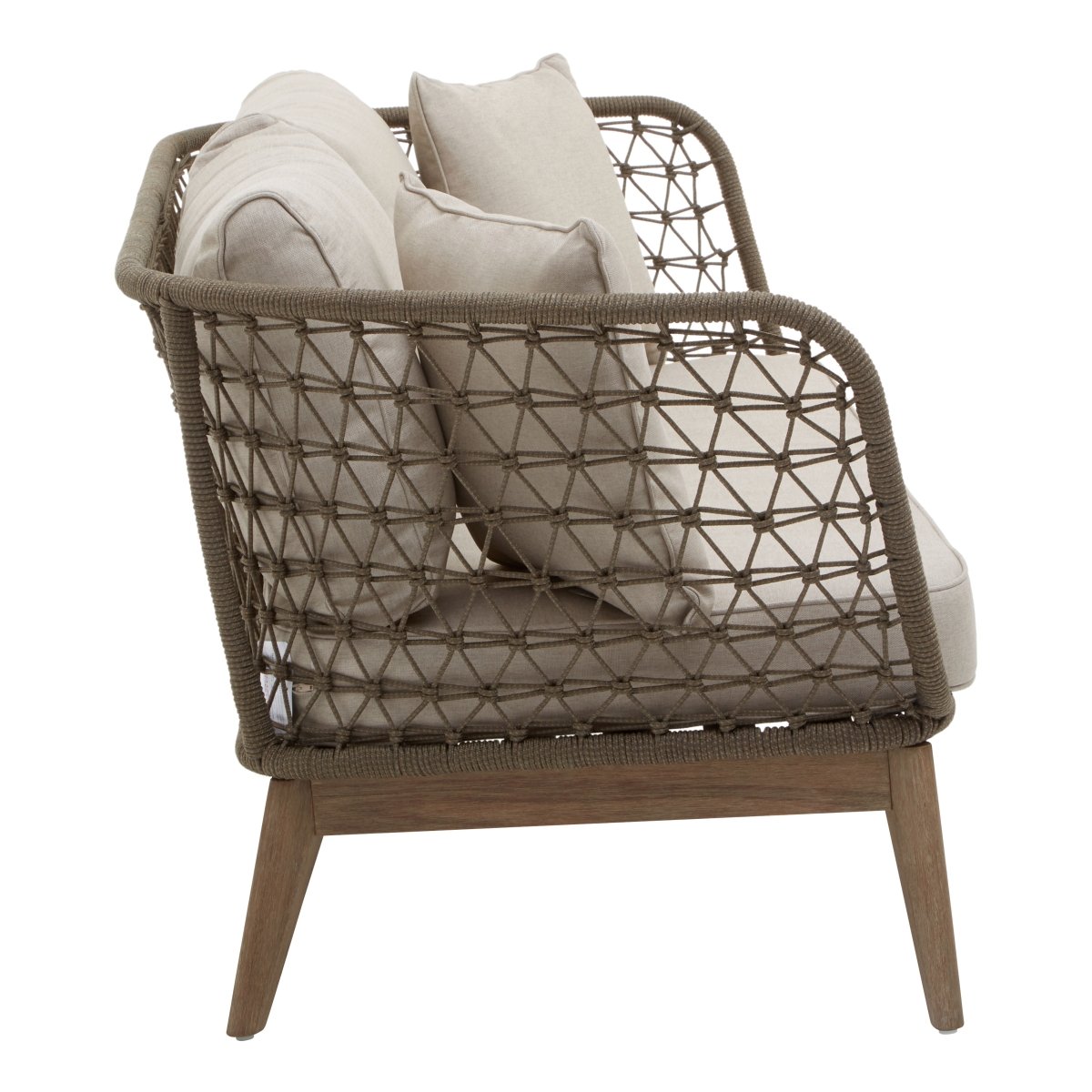 Aurora 3 Seater Grey Sofa - OPULENT co