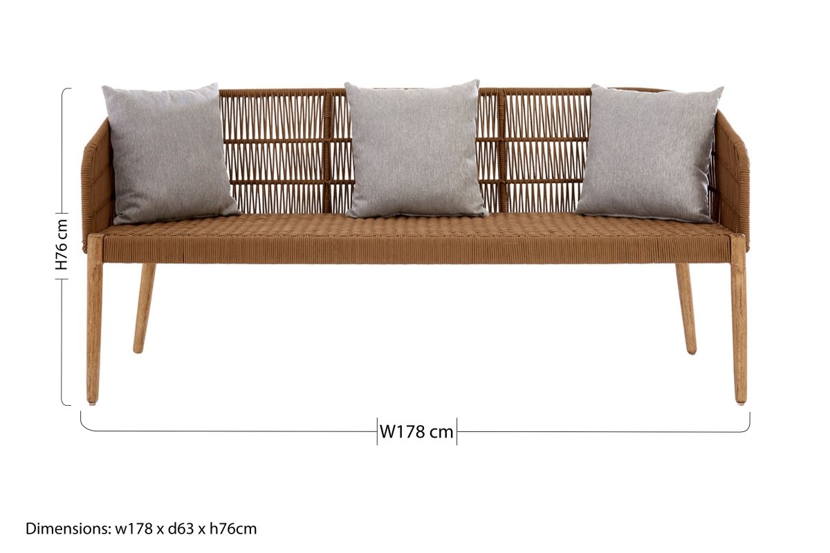 Aurora 3 Seater Sofa - OPULENT co