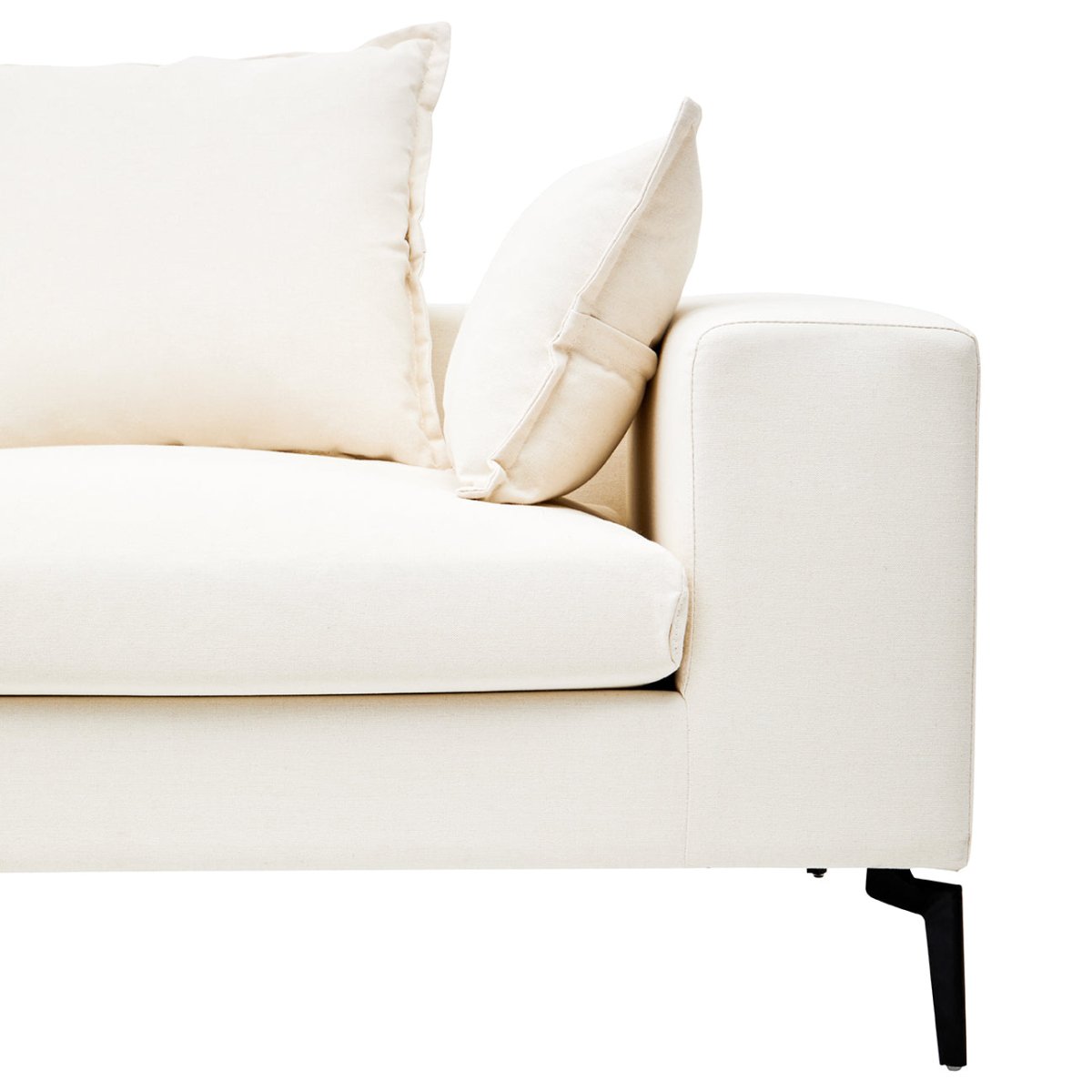 Avenio 3 Seater Cream Sofa - OPULENT co