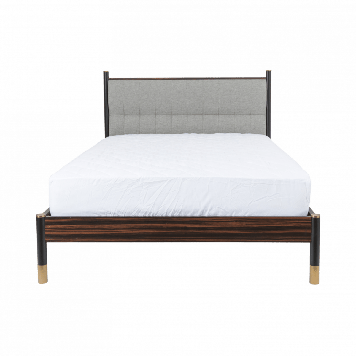 Bali Kingsize Bed - Bali Bed In Grey - OPULENT co
