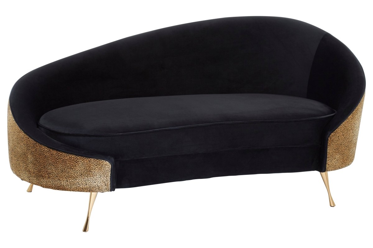 Big Apple Leopard Print Chaise - OPULENT co