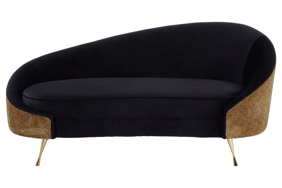 Big Apple Leopard Print Chaise - OPULENT co