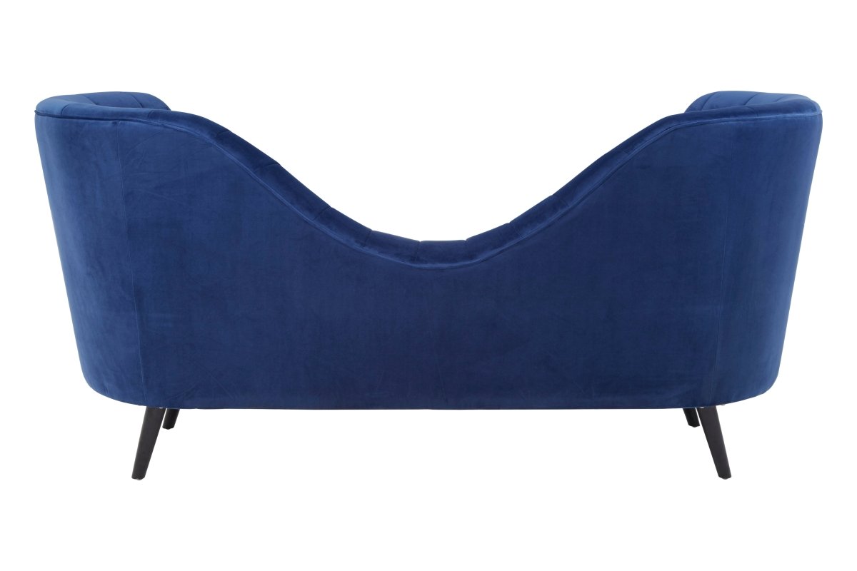 Bordeaux Midnight Velvet Chaise - OPULENT co