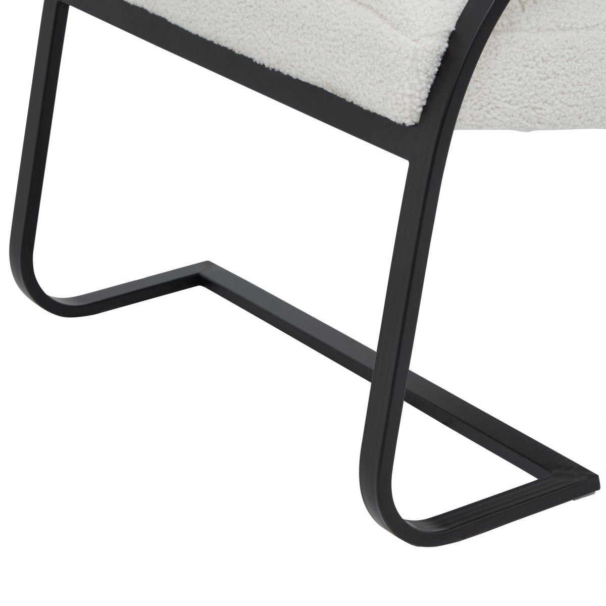 Boucle Ribbed Ark Chair - OPULENT co