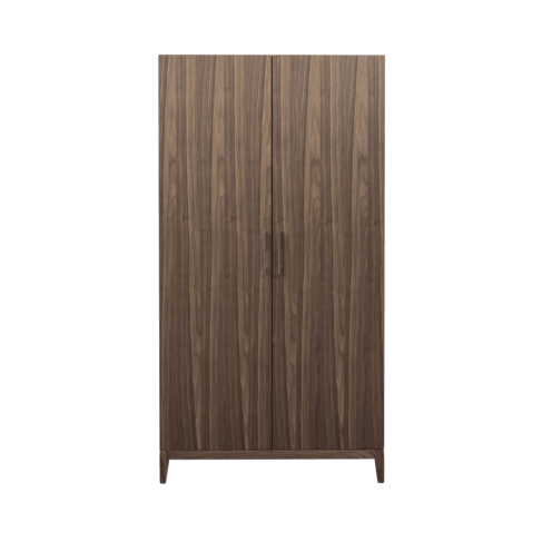 Calla Wardrobe - Walnut - OPULENT co