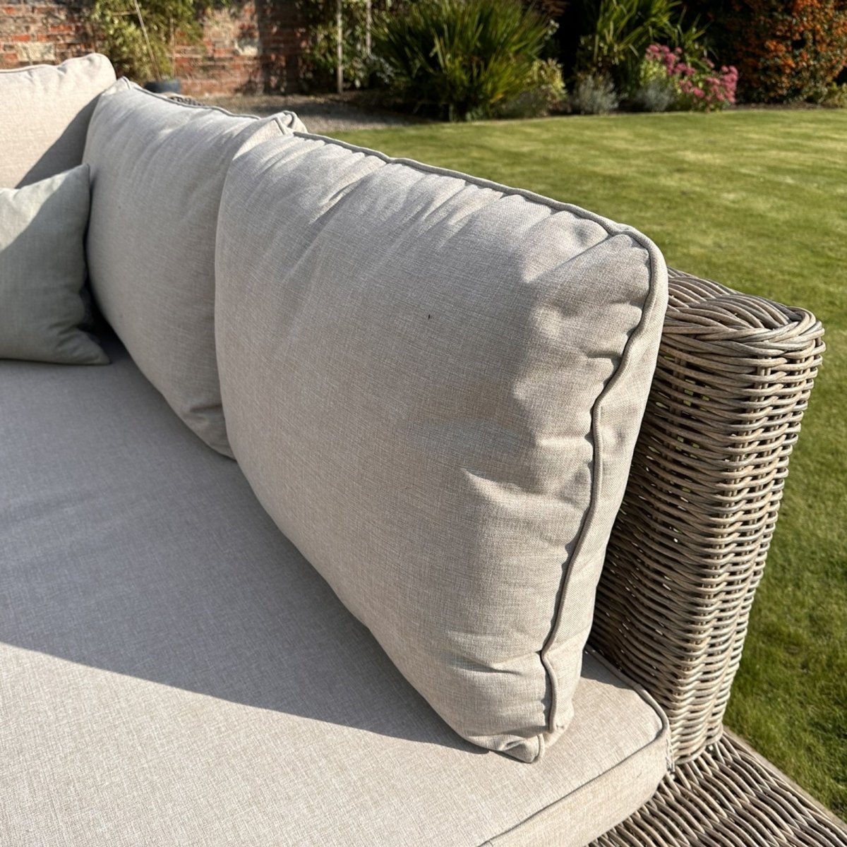 Capri Collection Outdoor Large Corner And Coffee Table Set - OPULENT co