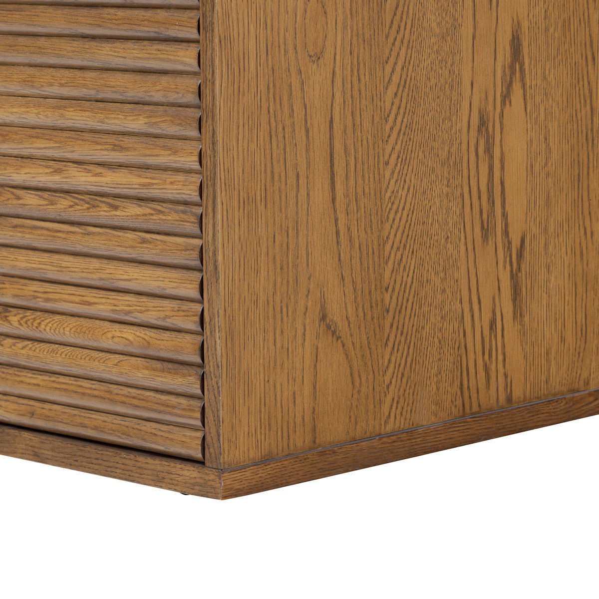 Charlton Ribbed Walnut Desk - OPULENT co
