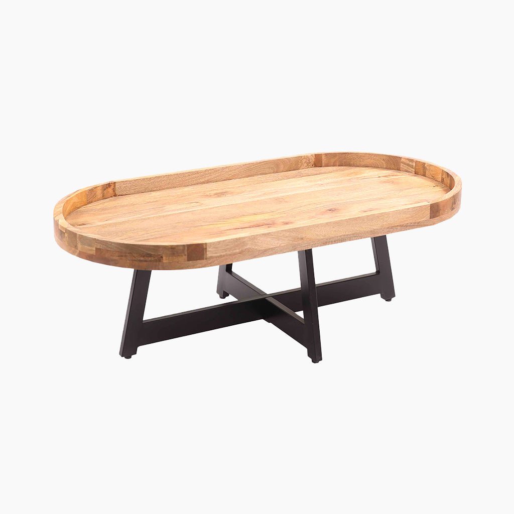 Colin Oval Coffee Table - OPULENT Co