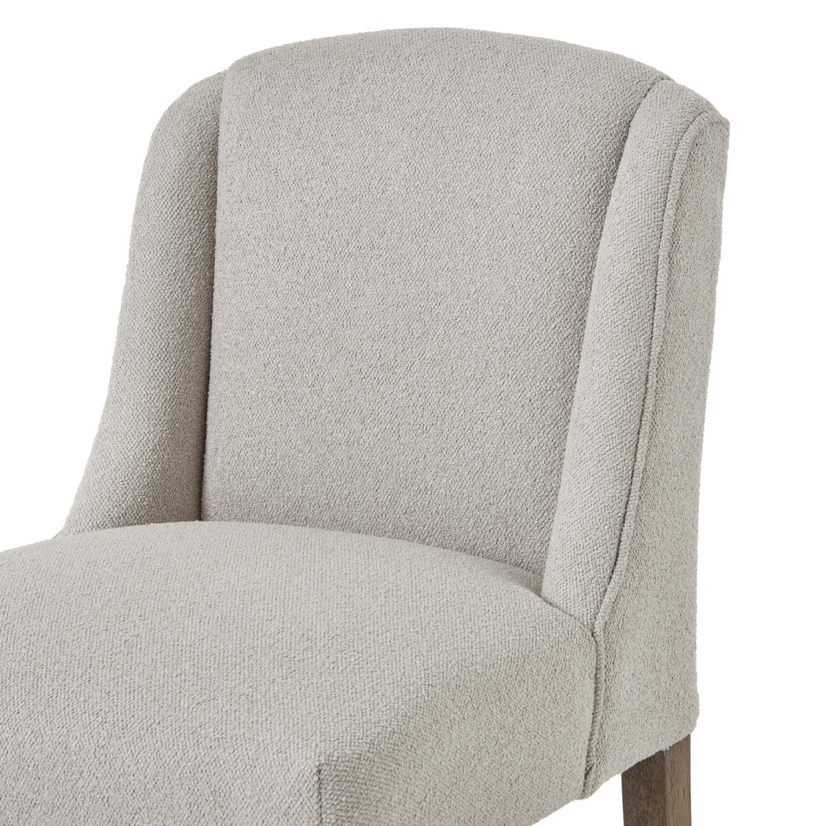 Compton Oatmeal Twill Dining Chair - OPULENT Co