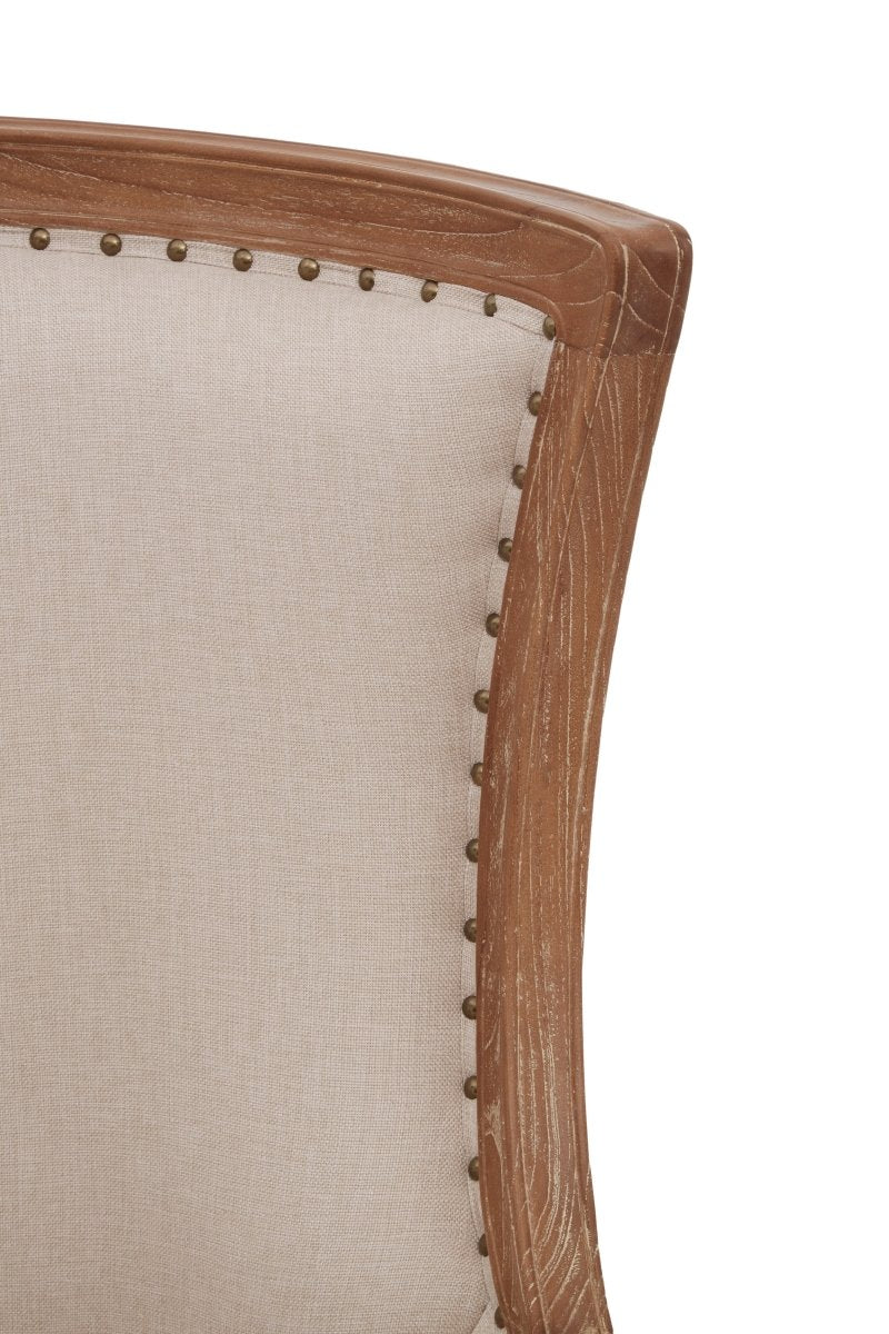 Cordoba High Back Cream Chair - OPULENT co