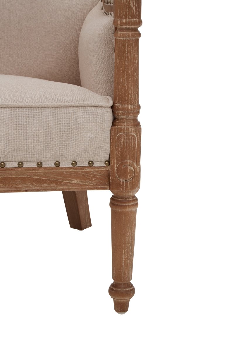 Cordoba High Back Cream Chair - OPULENT co