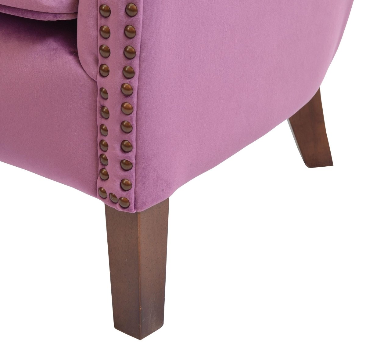 Cromarty Armchair Plum - OPULENT Co
