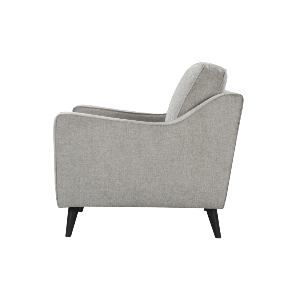 Daffy Armchair - Greige Linen - OPULENT co