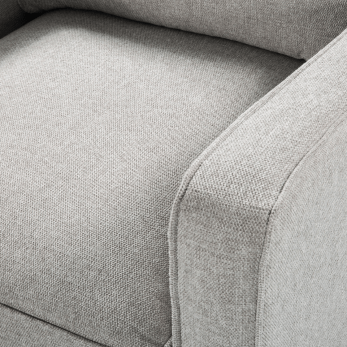 Daffy Armchair - Greige Linen - OPULENT co