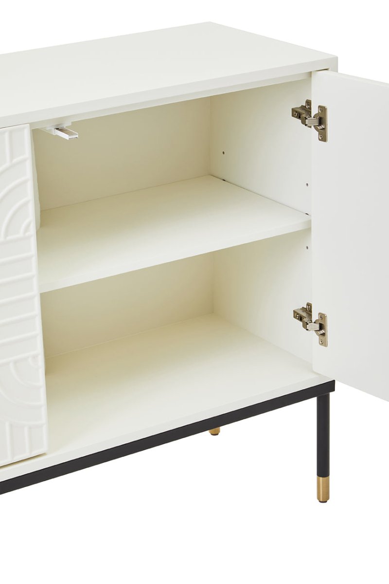 Donto Off White Sideboard - OPULENT co