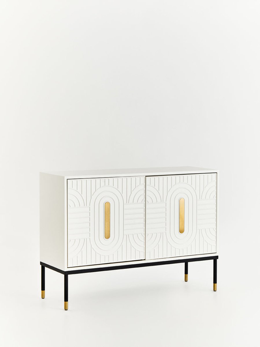 Donto Off White Sideboard - OPULENT co