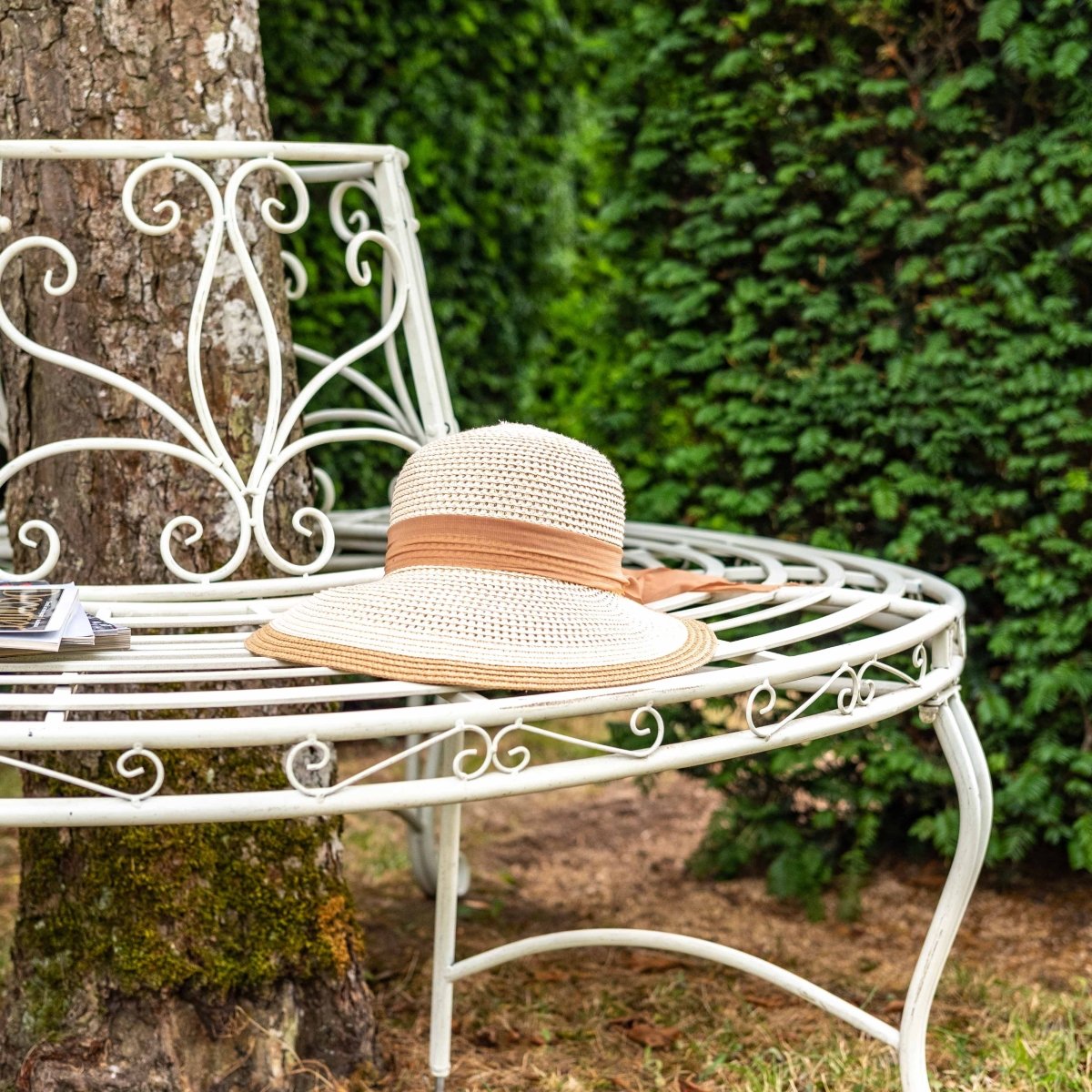 Full Tree Beach Seat C Shape | Cream - OPULENT co