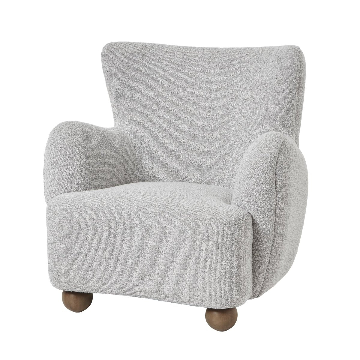 Greige Hui Large Arm Chair - OPULENT Co