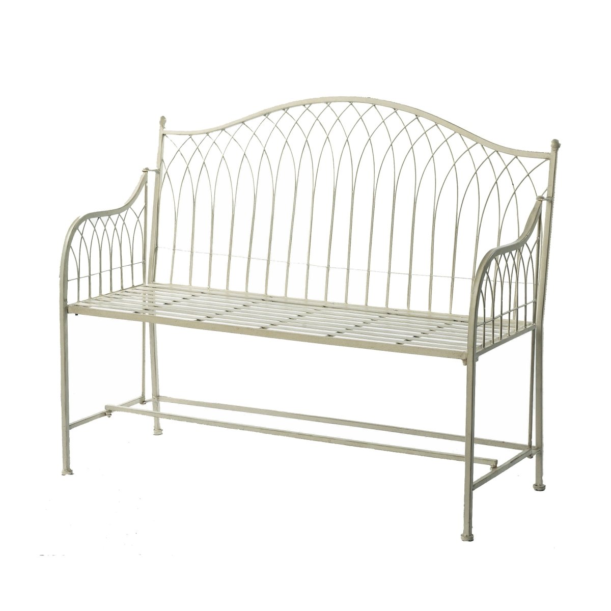 Hampton Bench | Cream - OPULENT co