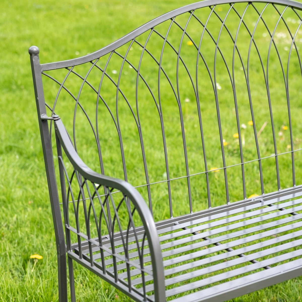 Hampton Bench | Umber Grey - OPULENT co