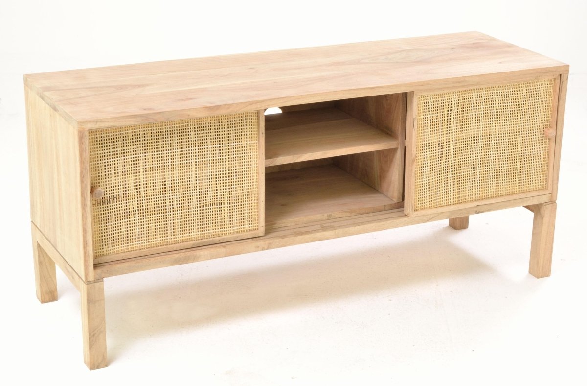 Havana Media Unit with Sliding Doors - OPULENT Co