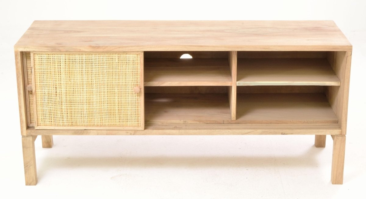 Havana Media Unit with Sliding Doors - OPULENT Co