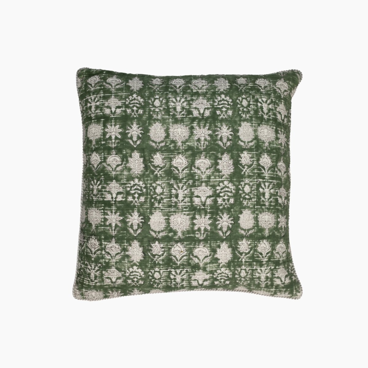 Isla Floral Cotton Cushion - OPULENT Co
