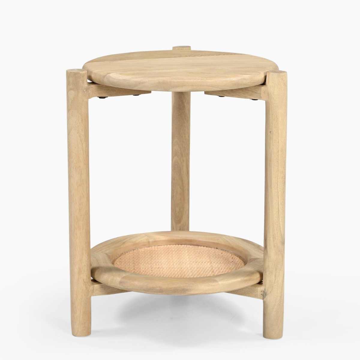 Jonita Rattan End Table - OPULENT Co