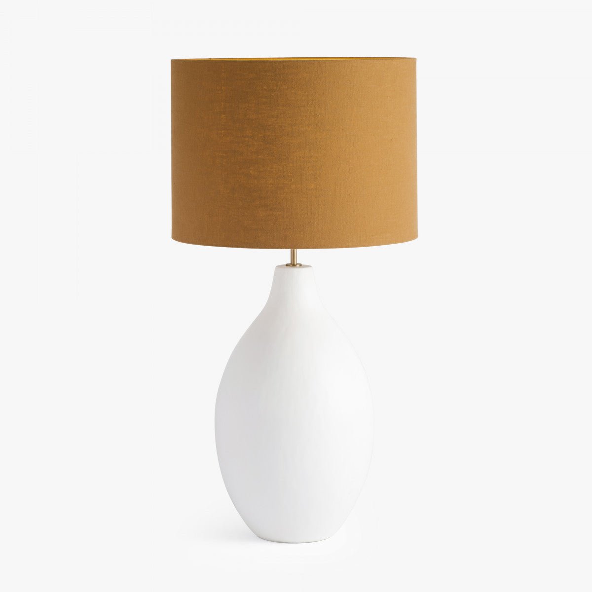 Lamp - Large Round Gesso - OPULENT co
