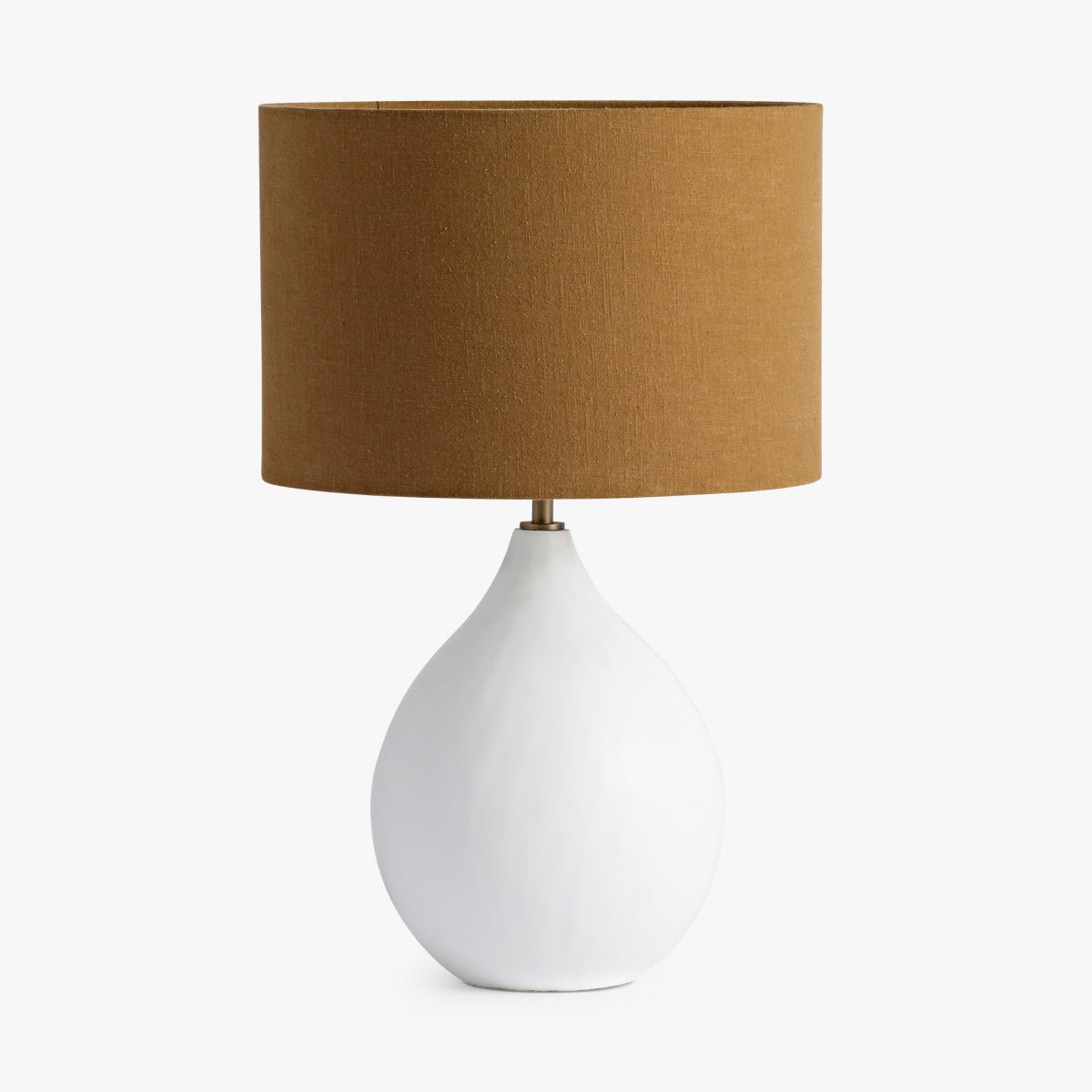 Lamp - Small Round Gesso - OPULENT co