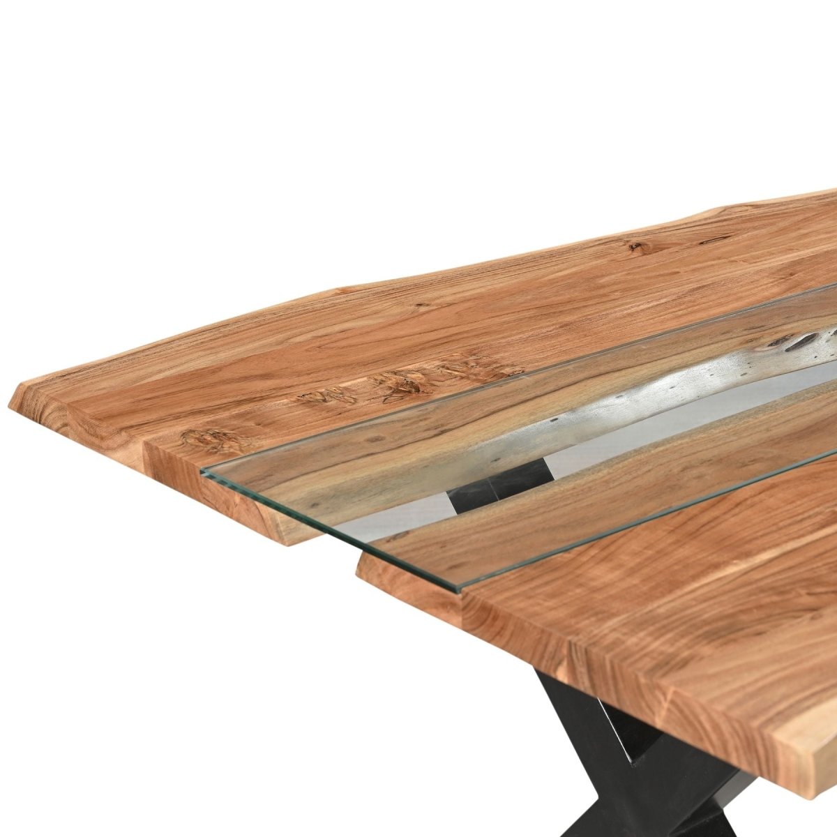 Live Edge Collection Large River Dining Table - OPULENT co