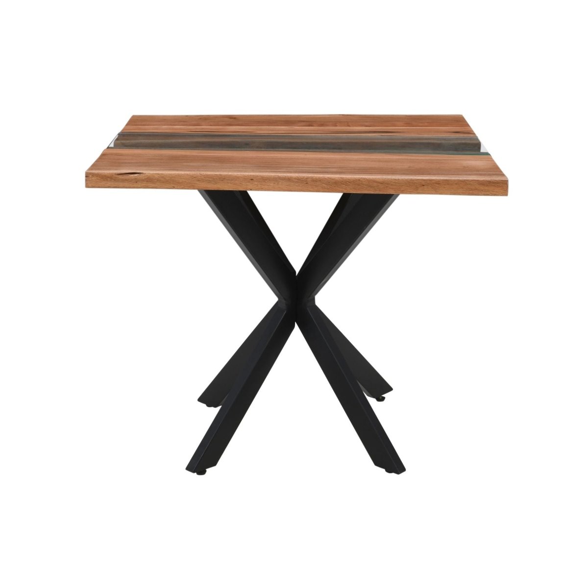 Live Edge Collection Square River Dining Table - OPULENT co