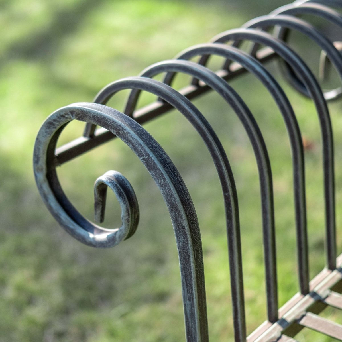 Lutyn Bench | Antique Green Rust - OPULENT co
