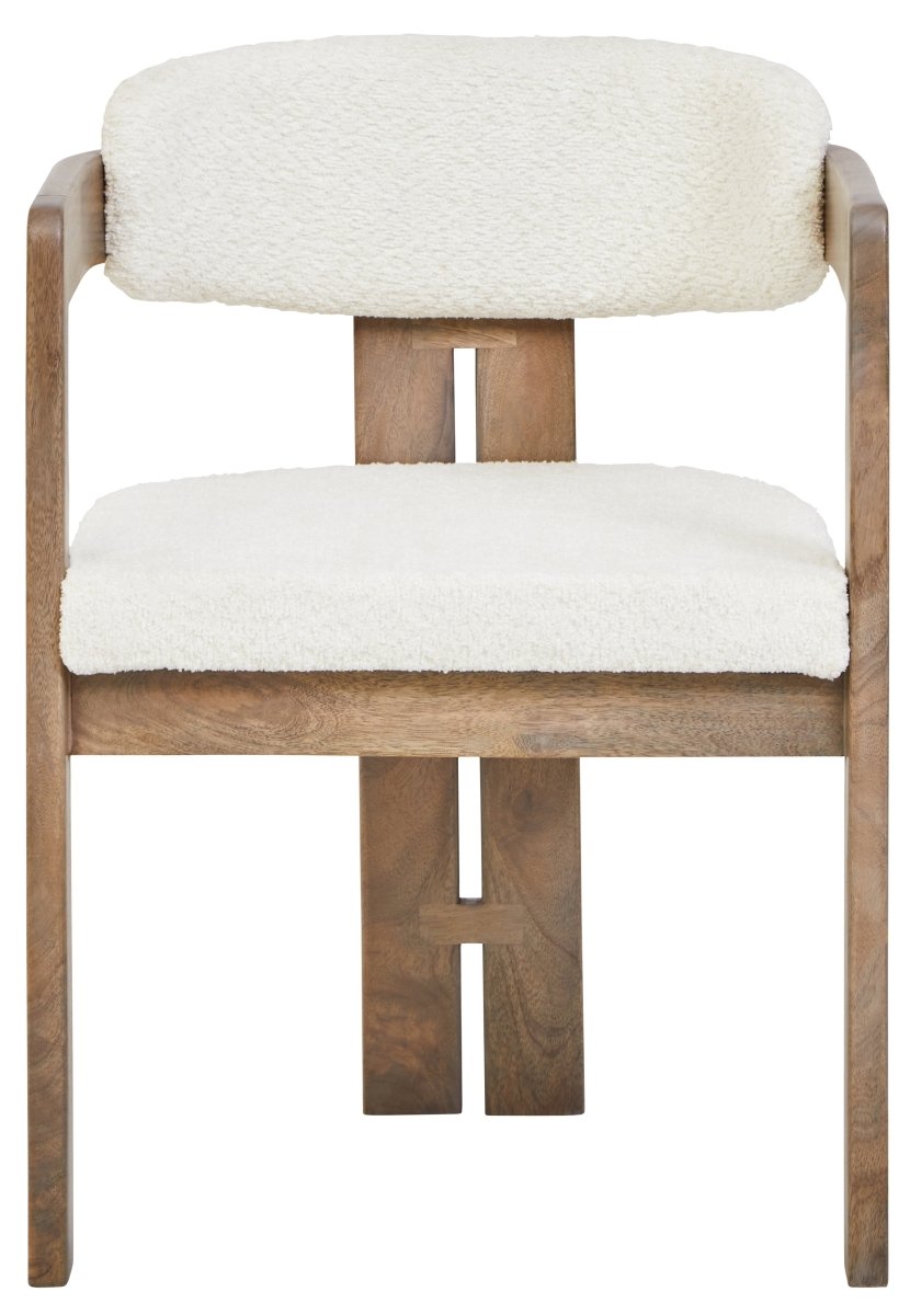 Morello Grey Mango Wood Chair - OPULENT Co