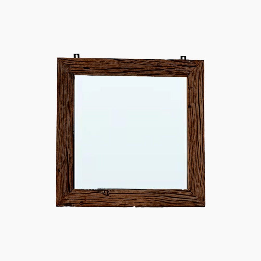 Muar Reclaimed Wood Mirror Frame - OPULENT Co