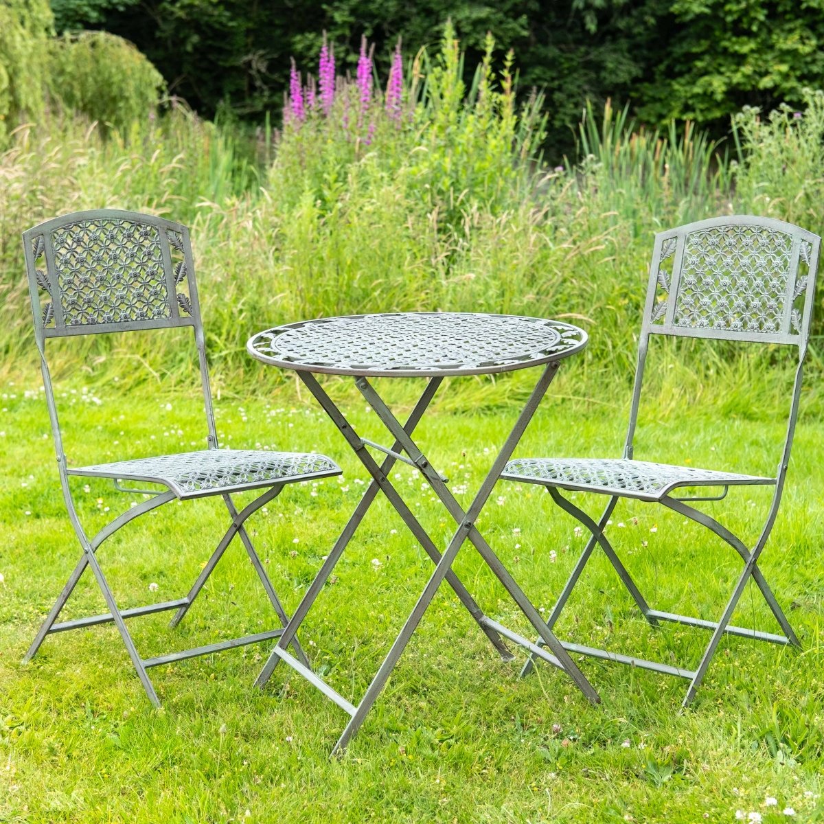Oak Leaf Bistro Set | Brown Sage - OPULENT co