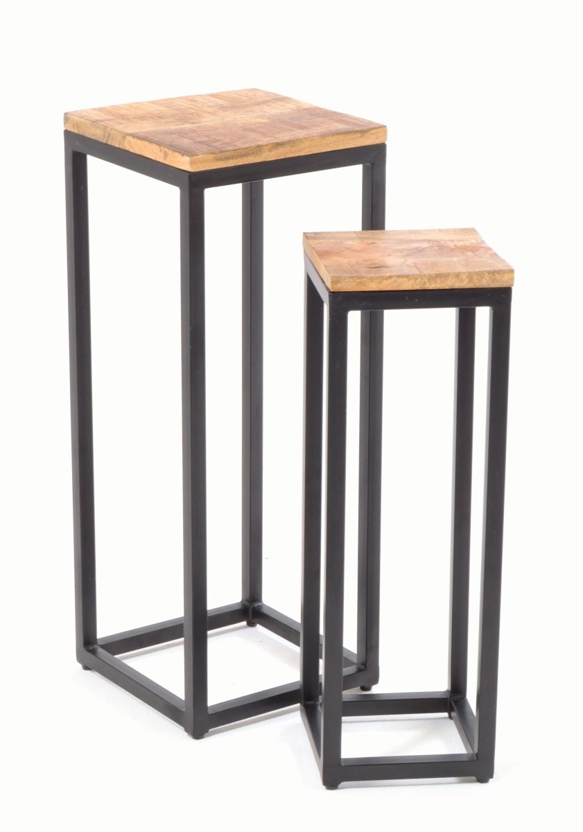 Old Empire Set of Two Side Table - OPULENT Co
