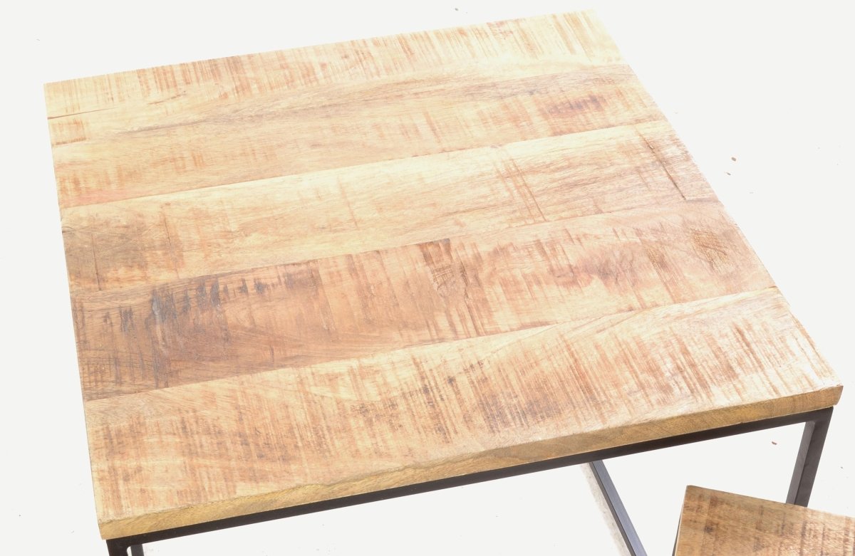 Old Empire Square Nest of 3 Tables - OPULENT Co