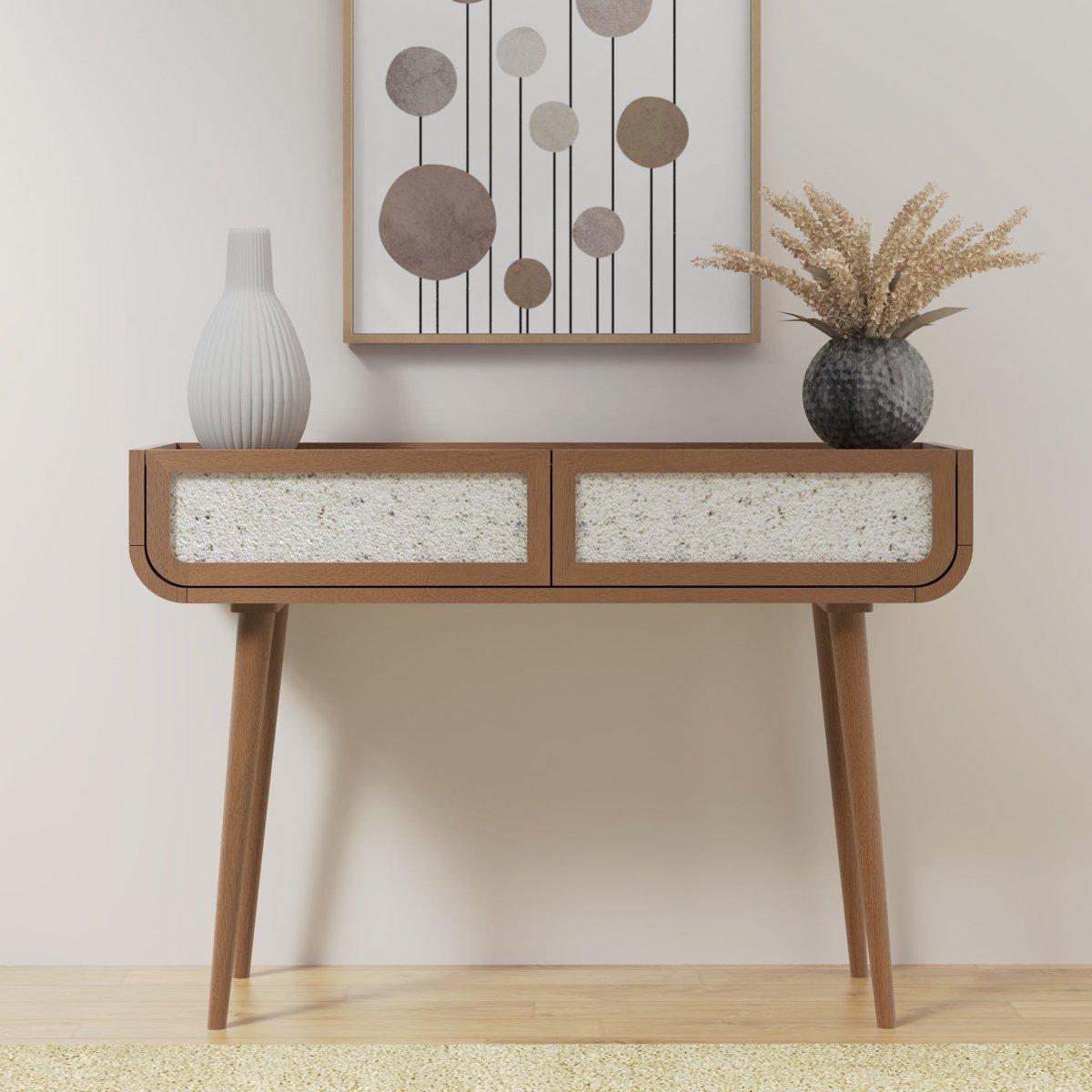 Oxy Two Drawer Console Table - OPULENT Co