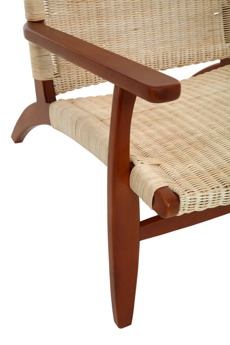 Papua Woven Chair In Natural Rattan - OPULENT co